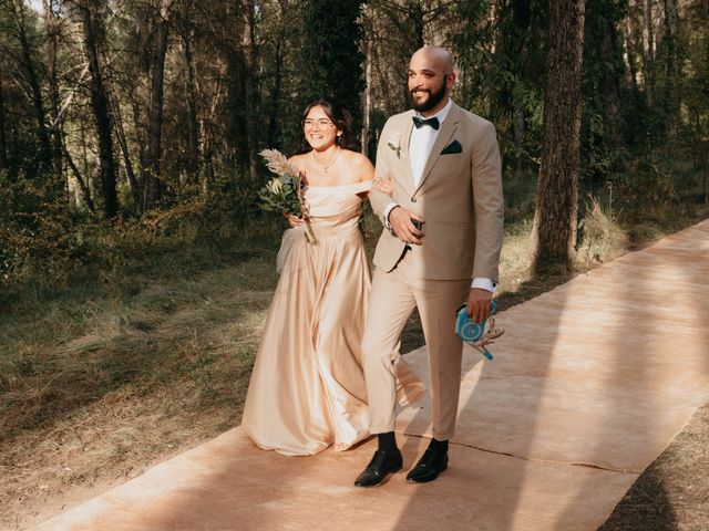 La boda de Yann y Tiphanie en Castelladral, Barcelona 44