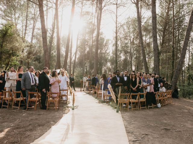 La boda de Yann y Tiphanie en Castelladral, Barcelona 51