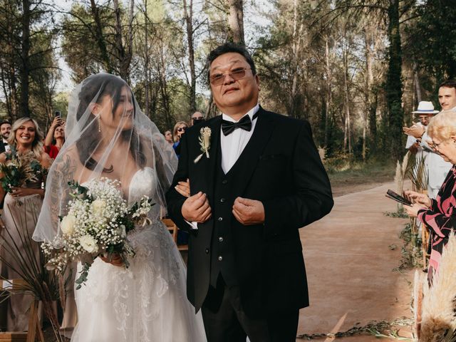 La boda de Yann y Tiphanie en Castelladral, Barcelona 66