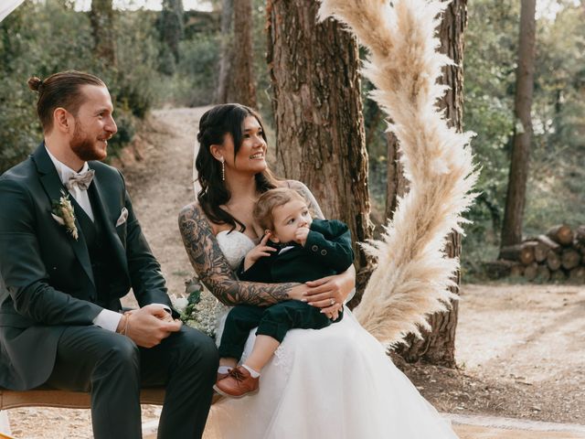 La boda de Yann y Tiphanie en Castelladral, Barcelona 73