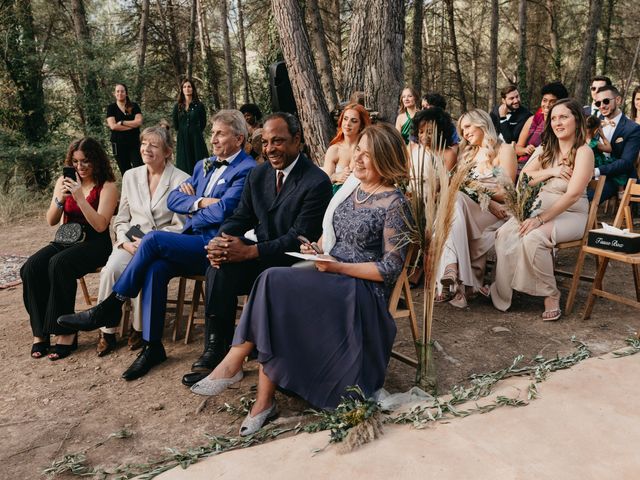 La boda de Yann y Tiphanie en Castelladral, Barcelona 80