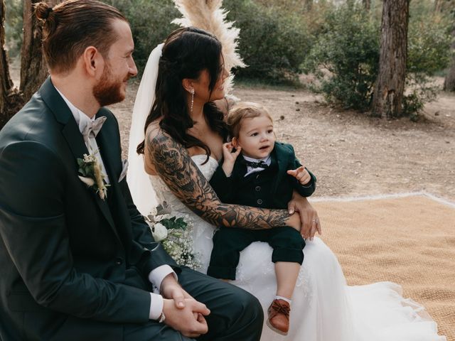 La boda de Yann y Tiphanie en Castelladral, Barcelona 81