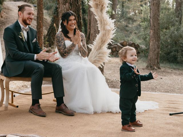 La boda de Yann y Tiphanie en Castelladral, Barcelona 85