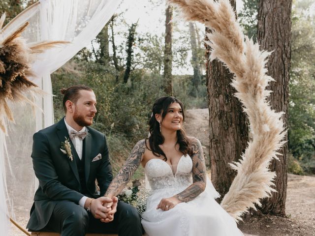 La boda de Yann y Tiphanie en Castelladral, Barcelona 87