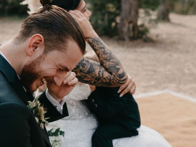 La boda de Yann y Tiphanie en Castelladral, Barcelona 99