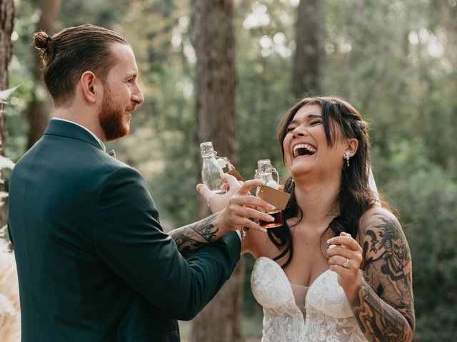 La boda de Yann y Tiphanie en Castelladral, Barcelona 104