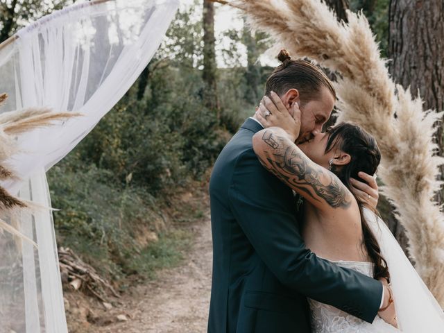 La boda de Yann y Tiphanie en Castelladral, Barcelona 123