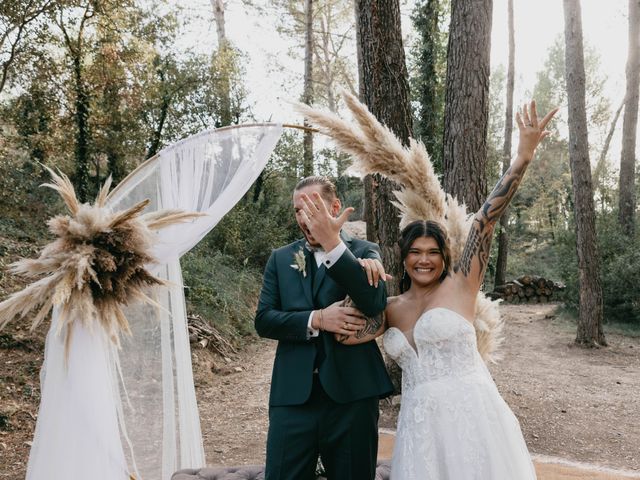 La boda de Yann y Tiphanie en Castelladral, Barcelona 124