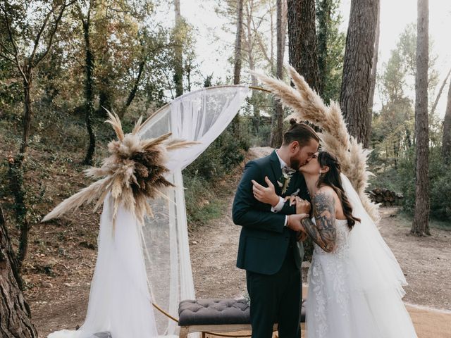 La boda de Yann y Tiphanie en Castelladral, Barcelona 125