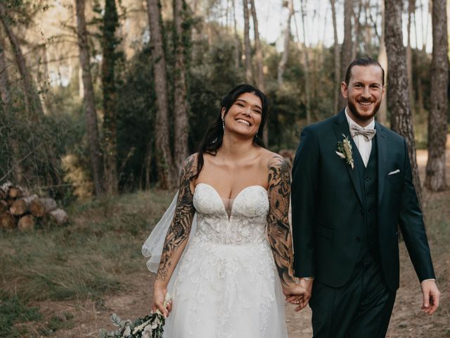 La boda de Yann y Tiphanie en Castelladral, Barcelona 134