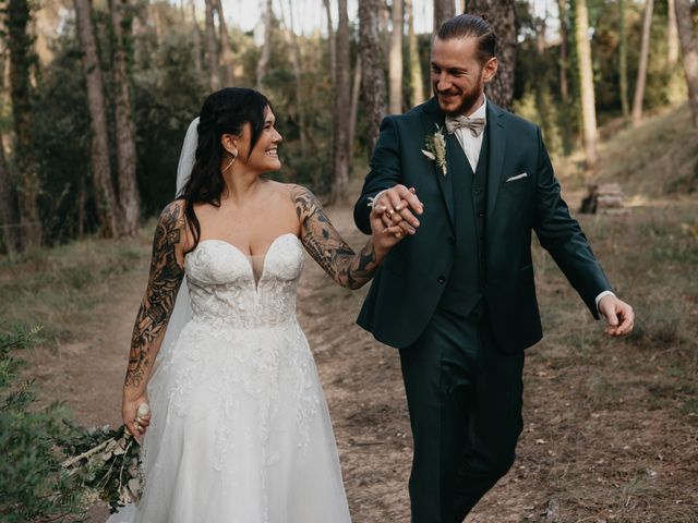 La boda de Yann y Tiphanie en Castelladral, Barcelona 135