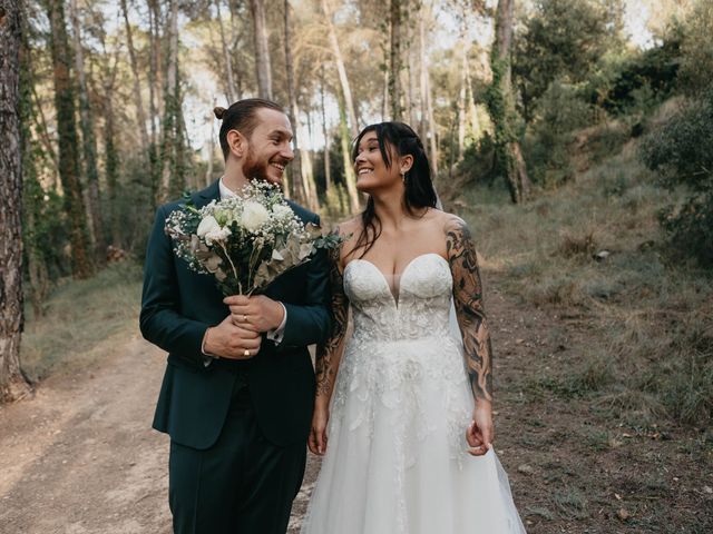 La boda de Yann y Tiphanie en Castelladral, Barcelona 144