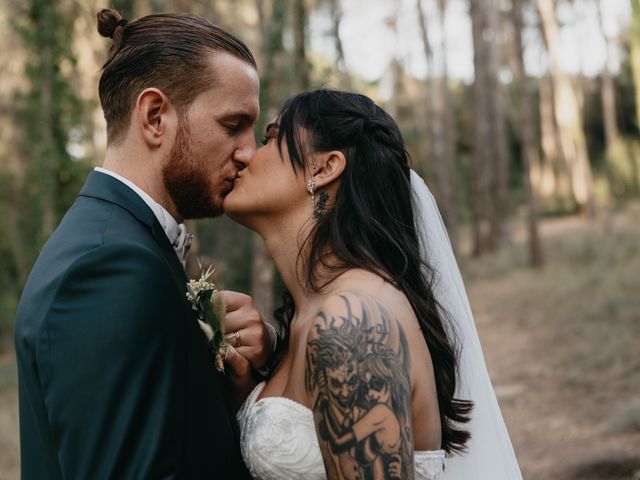 La boda de Yann y Tiphanie en Castelladral, Barcelona 149