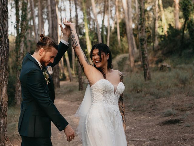 La boda de Yann y Tiphanie en Castelladral, Barcelona 154