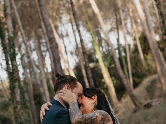 La boda de Yann y Tiphanie en Castelladral, Barcelona 159