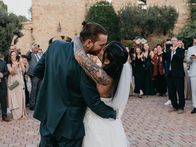 La boda de Yann y Tiphanie en Castelladral, Barcelona 170