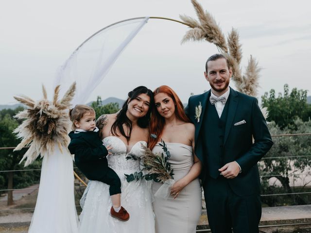 La boda de Yann y Tiphanie en Castelladral, Barcelona 180