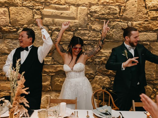 La boda de Yann y Tiphanie en Castelladral, Barcelona 185