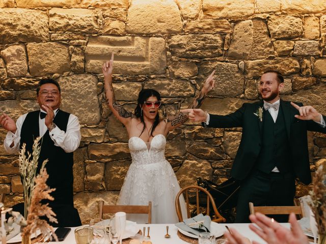 La boda de Yann y Tiphanie en Castelladral, Barcelona 186