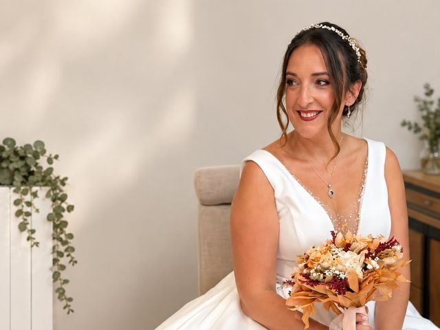 La boda de José  y María  en Huetor Santillan, Granada 2