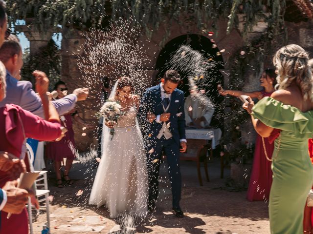 La boda de David y Cintia en Linares De Riofrio, Salamanca 57