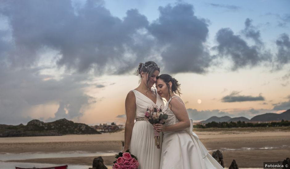 La boda de Elaia y Itzi en Isla, Cantabria
