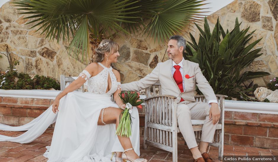 La boda de Pedro y Gema en Benajarafe, Málaga