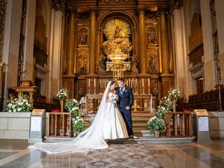 La boda de Cristian y Melany