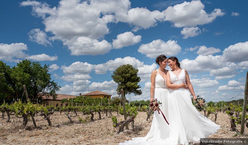 La boda de Lidia y Cristina en Mucientes, Valladolid