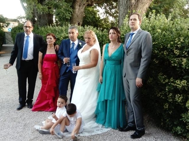La boda de José David  y Fátima  en Chinchon, Madrid 2