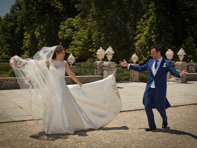 La boda de Carlos y Marije en San Ildefonso O La Granja, Segovia 19