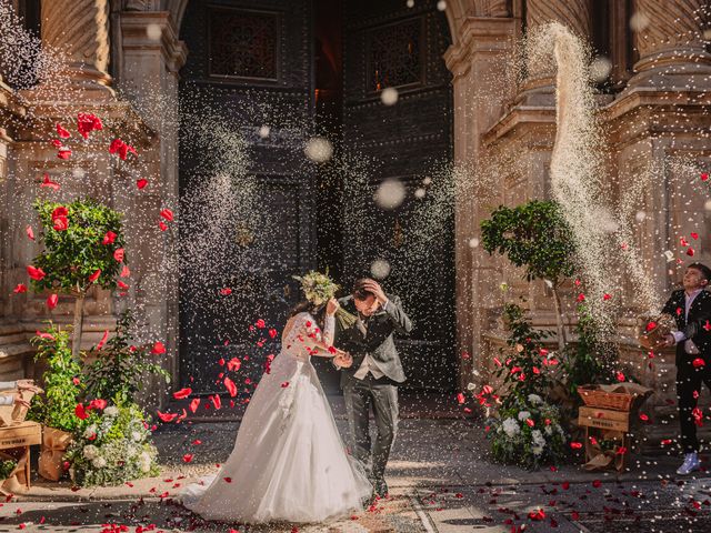 La boda de Guillermo y Almudena en Elx/elche, Alicante 17