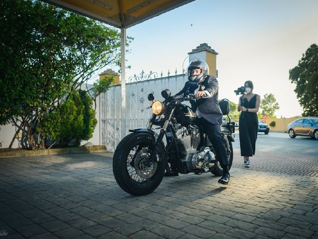 La boda de Óscar  y Alba en Chiclana De La Frontera, Cádiz 2