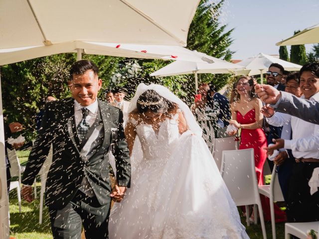 La boda de Nixon y Tatiana en Lagartera, Toledo 25