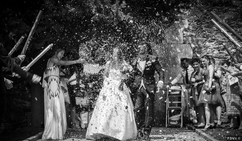 La boda de Andoni y Agueda en Santiso (Santa Maria), A Coruña