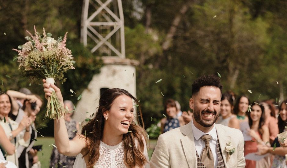 La boda de Andrés y Andrea en Odena, Barcelona