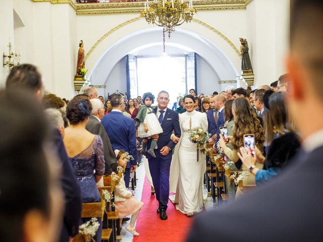 La boda de Beatriz y Felix en Higuera La Real, Badajoz 8