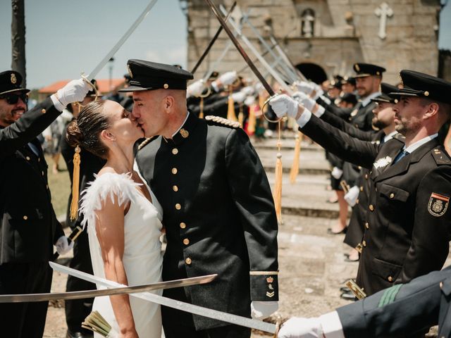 La boda de Miki y Noe en O Grove (Resto Parroquia), Pontevedra 50