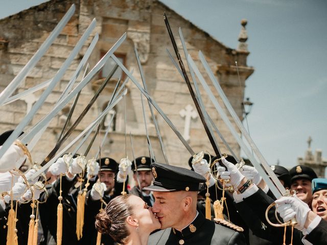 La boda de Miki y Noe en O Grove (Resto Parroquia), Pontevedra 54