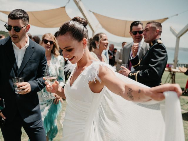 La boda de Miki y Noe en O Grove (Resto Parroquia), Pontevedra 70