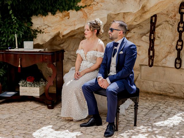 La boda de Daniel y Candela en La Cañada De Calatrava, Ciudad Real 49