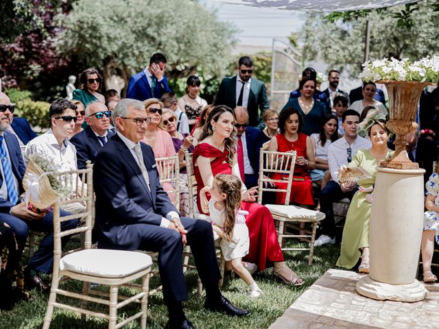 La boda de Daniel y Candela en La Cañada De Calatrava, Ciudad Real 53