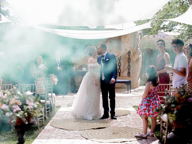 La boda de Daniel y Candela en La Cañada De Calatrava, Ciudad Real 64