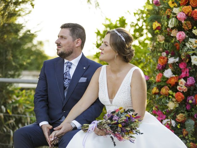 La boda de Andrea y Alberto en Corte De Peleas, Badajoz 23