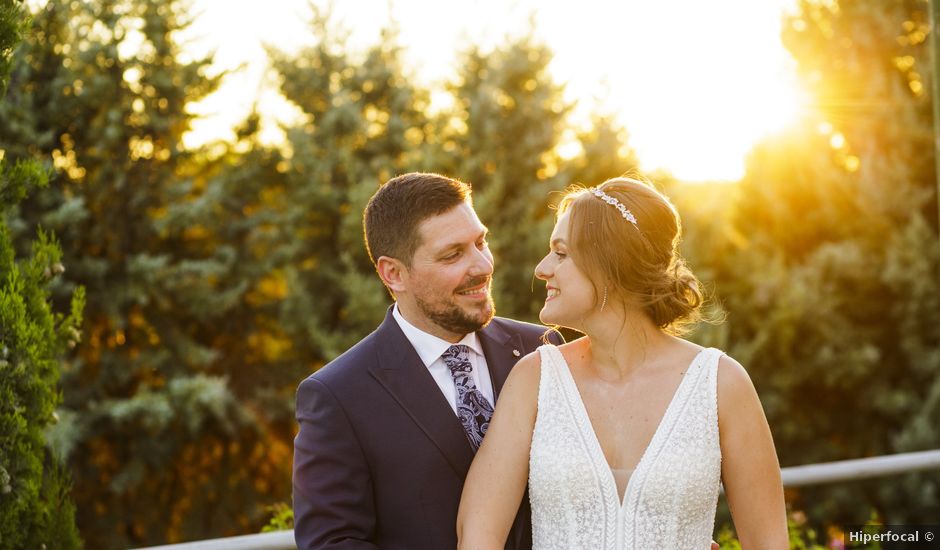 La boda de Andrea y Alberto en Corte De Peleas, Badajoz