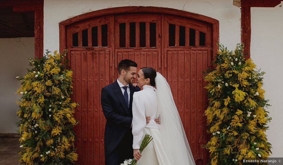 La boda de María y Pedro en Pozuelo De Calatrava, Ciudad Real