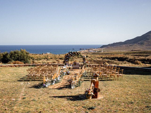 La boda de Rachel y Alberto en Los Escullos, Almería 1