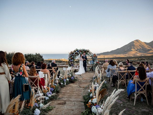 La boda de Rachel y Alberto en Los Escullos, Almería 28