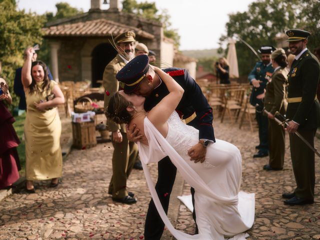 La boda de Rodrigo y Cintia en El Tornadizo, Salamanca 1