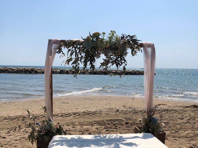 La boda de Santi y Leire en Cambrils, Tarragona 1